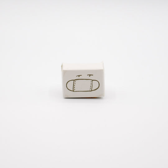 消しゴムはんこ「MASK」