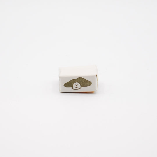 消しゴムはんこ「山ヘアー」